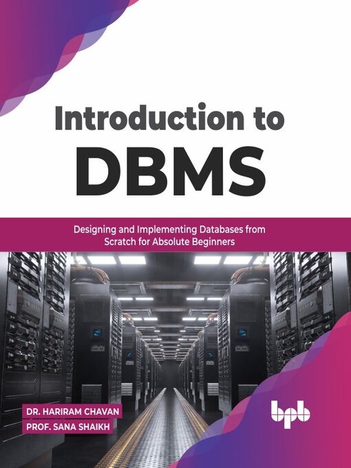 Title details for Introduction to DBMS by Hariram Chavan - Wait list